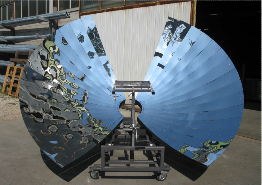 Barbecue solare ad alto rendimento